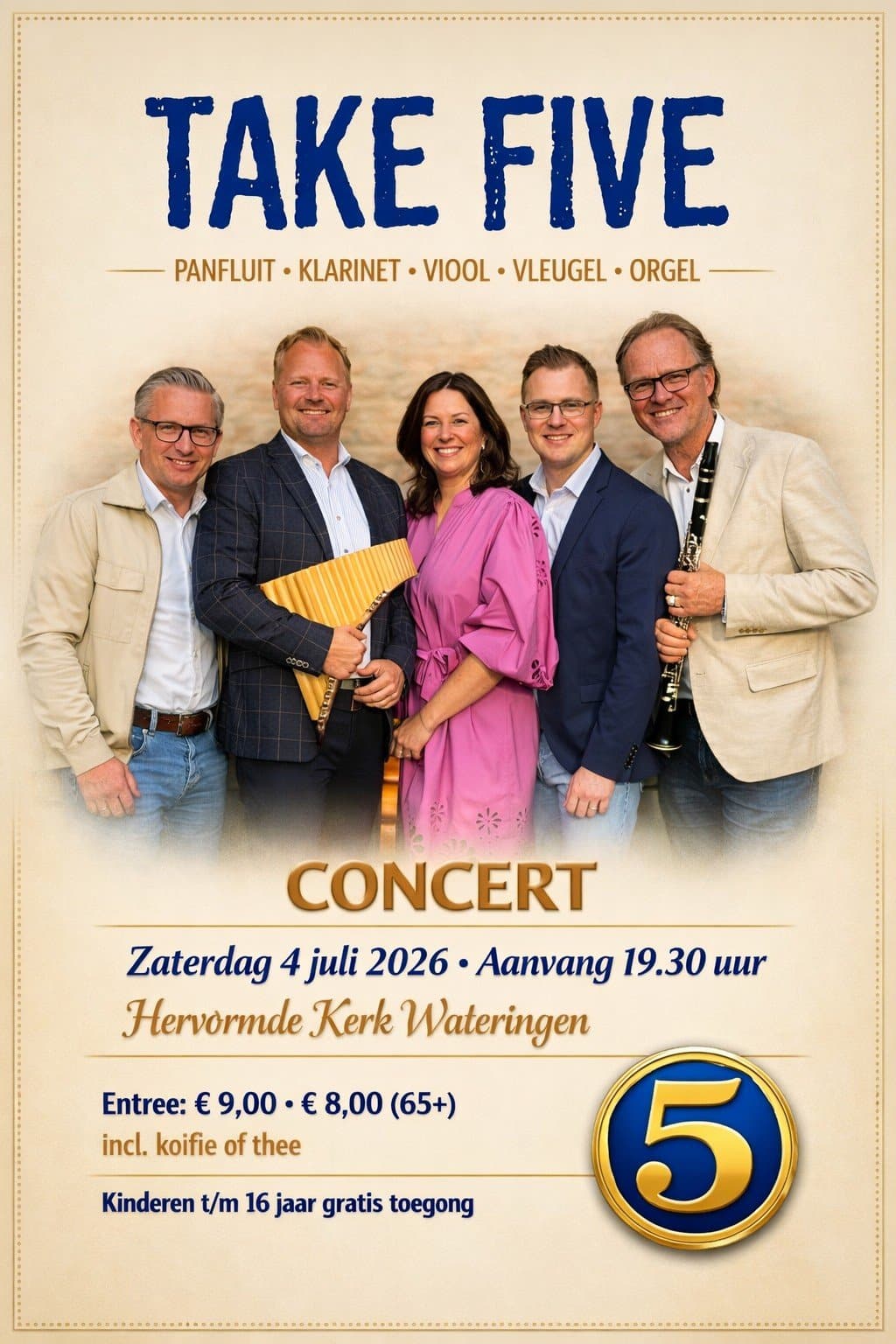 Affiche Take Five